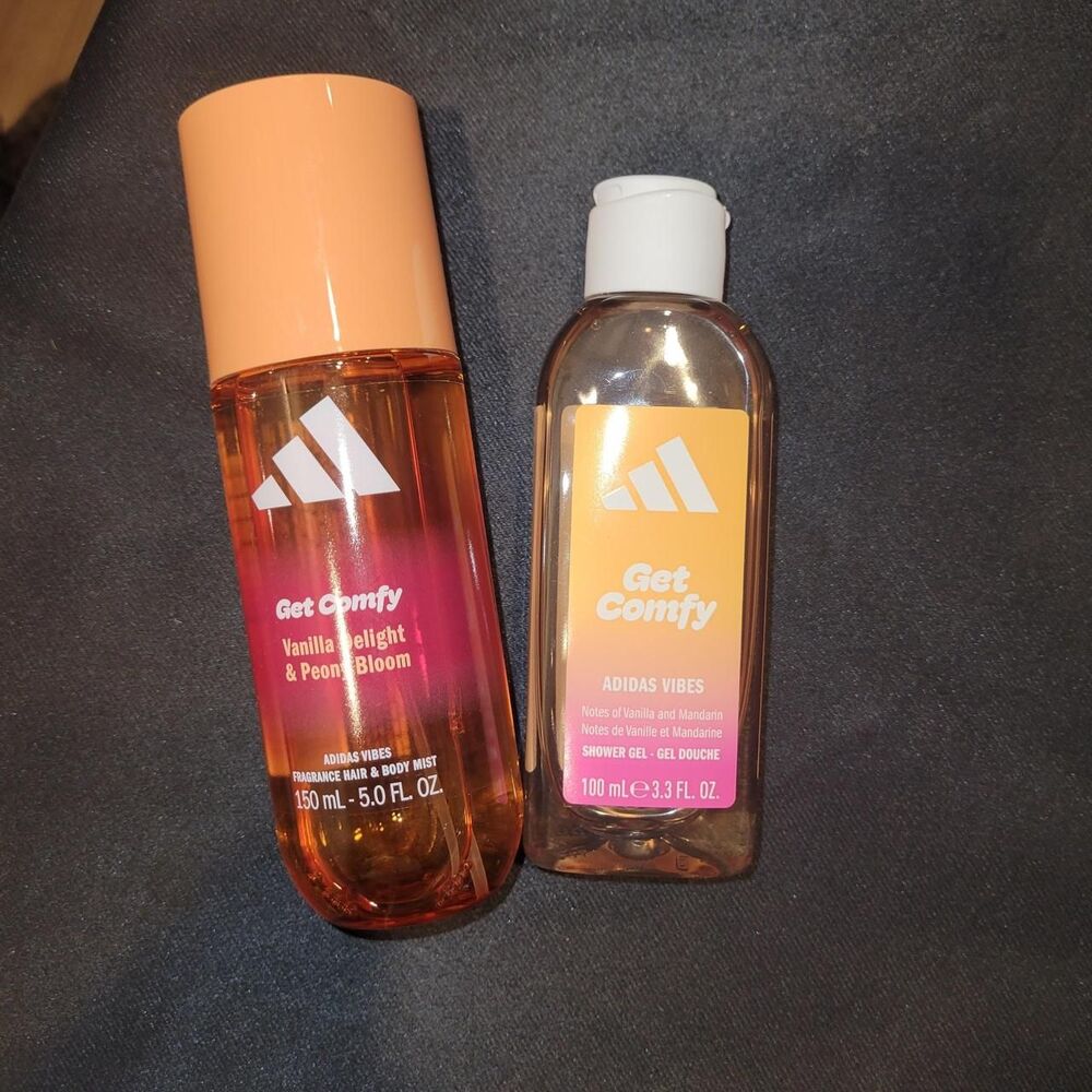 Adidas Orange and Brown Bath-and-body